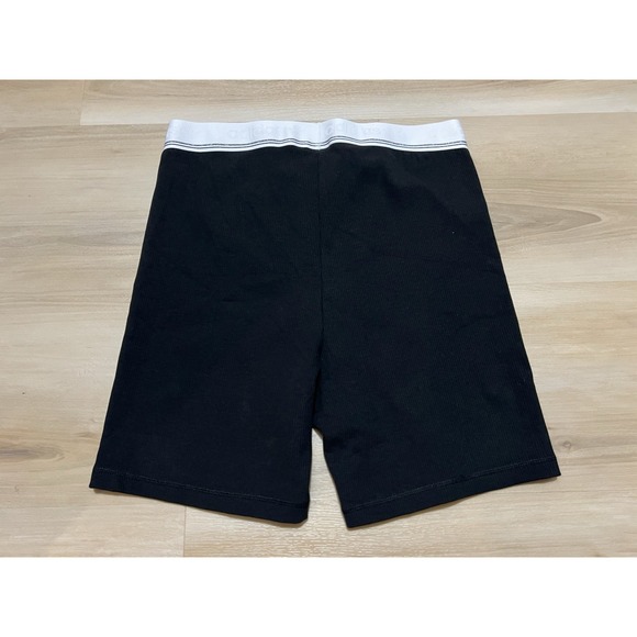 NWT Adidas Ribbed Shorts Tights Womens Black Large‎ NEW CS Rib Short IS2364 - Picture 7 of 7
